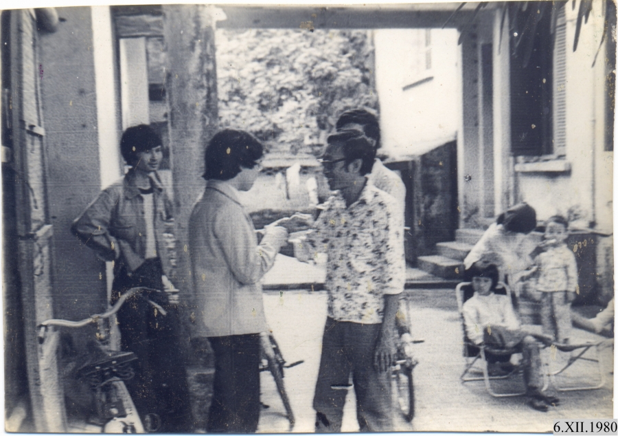 Đặng Thái Sơn về thăm VN và tới thăm Đặng Hữu Phúc 6/12/1980